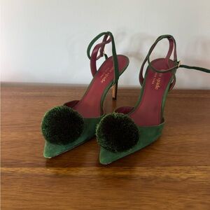 Kate Spade Amour Pom Pumps
